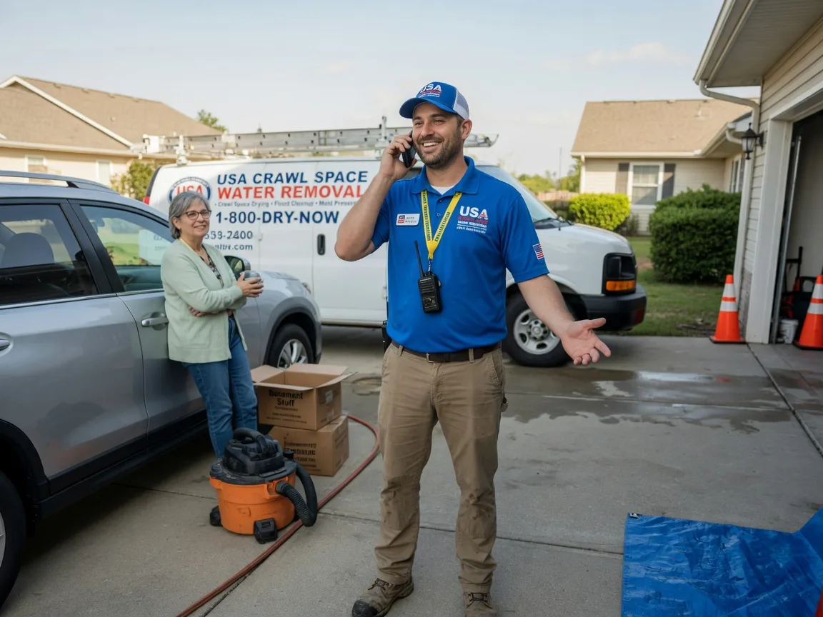 Crawl Space Water Removal Gravelly, AR FAQs
